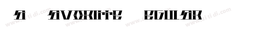 La Cavoritte Regular字体转换